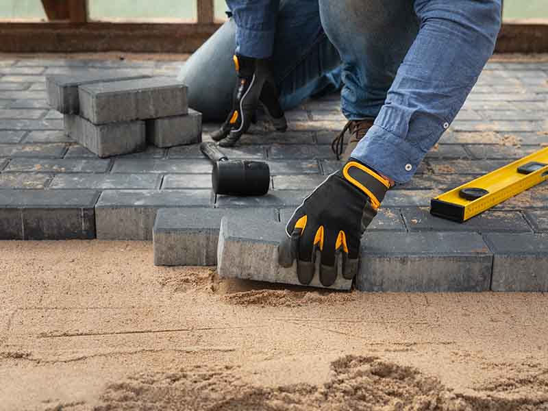 block paving sub-base preparation and drainage for Kendal driveways