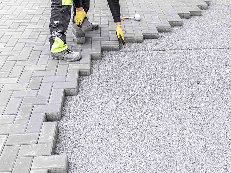 driveway replacement and block paving in Kendal