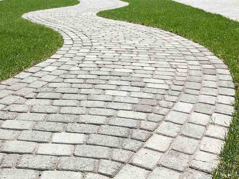 flagstone patios cobbled paths and natural stone landscaping in Kendal